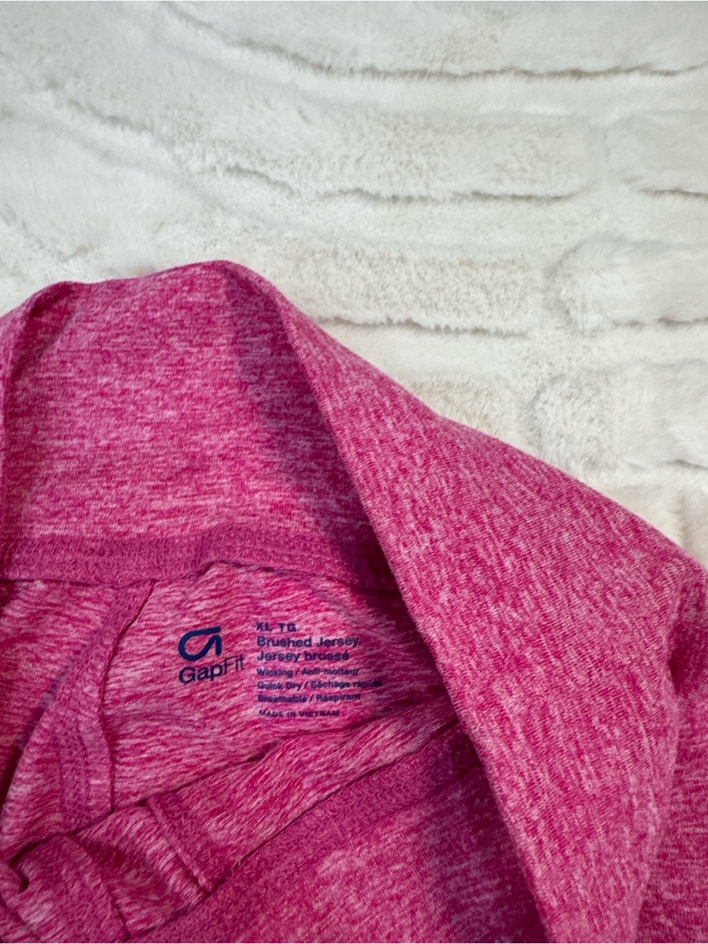 GAP Raspberry Pink Lightweight Hooded Sweatshirt And Matching Pants - Picture 4 of 5